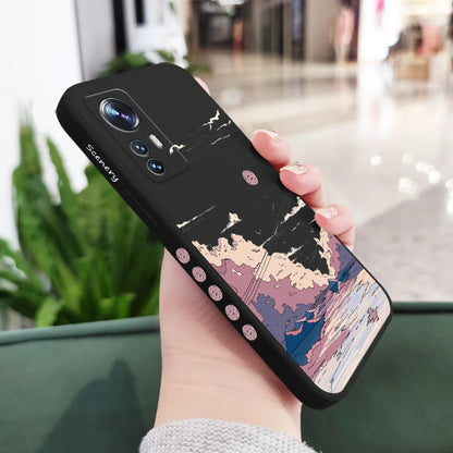 Anime Scenery Phone Case For Xiaomi Mi 14 13 13T 12S 12 11 Ultra 10 12T 11T 10T  Pro Lite Poco F5 F4 X4 M4 F3 X3 Pro 4G 5G GT