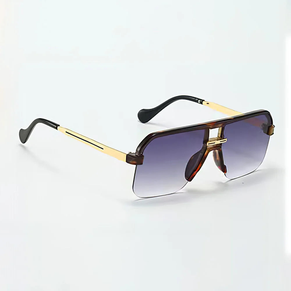 2025 New in Sunglasses for Women  Modern Fashion Transparent Frame Gradient Yellow Pink Lens Square Glasses Gift for Friend