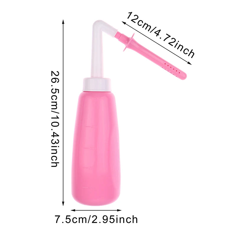 500ml Vagina Ass Bidet Cleaner Hand Held Spray Bottle Intimate Hygiene Personal Cleaner Vaginal Anal Washing Health Care Women
