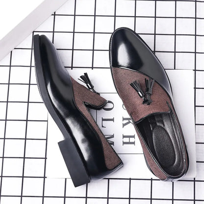 Men's Formal Shoes Versatile Men Shoes British Style Business Shoes Fashion Casual Men Loafers 2025 Trend Zapatos Para Hombres