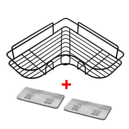 Bathroom Metal Shelves No-Drill Bathroom Organizer Cleaning Supplies Organizer Kitchen Supplies Storage Bathroom Accessories