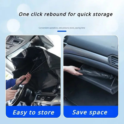 For Ford Focus 2 3 F150 Ecosport C-Max S-Max Ka Mondeo Kuga Galaxy Fiesta Eage Car Windshield Sunshades Front Shading Umbrella