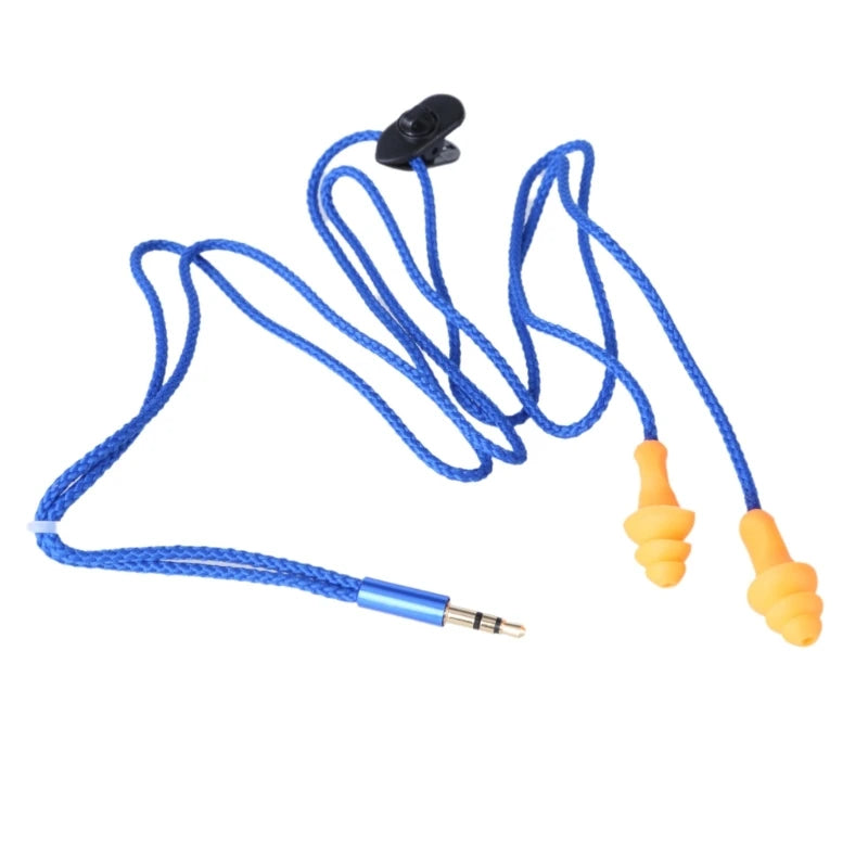 Earplug Headphones For Work Safety Earbuds Headphones Earplugs For Hearing