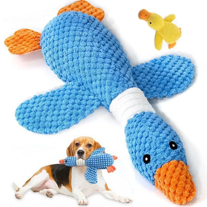 Interactive Plush Toy for Cats and Dogs, Aggressive Chewing, Squeak Doll,,Cats Dogs Interactive Plush Doll Pet Products.Labubo.