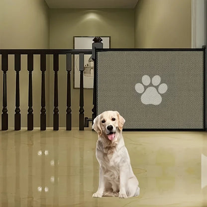 Pet Barrier Fences Portable Folding Breathable Mesh Cat and Dog Safety Fences Pet Supplies to Ensure Pet Safety