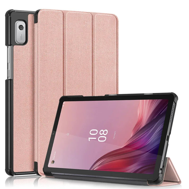 Coque For Lenovo Tab M9 Case 9" Tri-Fold Leather Magnetic Stand Tablet Funda For Lenovo M9 Lenovo Tab M9 tb310fu Smart Cover