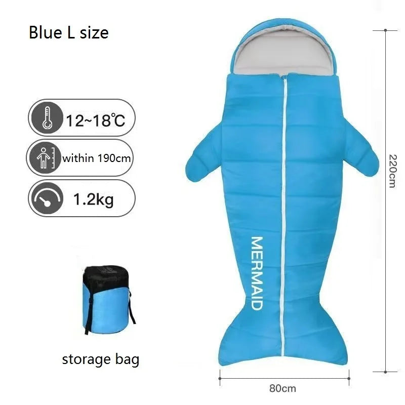 Ultralight Sleeping Bag Camping Sleeping Bag for Kids and Adults Sleeping Bag Camping Vacuum Bed Camping Accessories S/M/L size