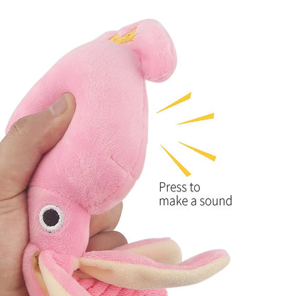 Pet Plush Toy for Small Large Dogs Cats Molar Toys Octopus Shape Interactive Cotton Rope Toy Dog AccessoriesTraining Squeaky