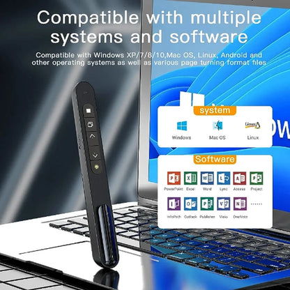 Whiteboard Remote Control Pen Projector Page Pen With PPT Remote Control Infrared Presenter Pen For Projector Powerpoint Slide