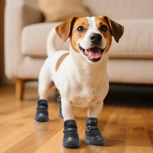 Waterproof Dog Shoes Teddy Outdoor Walk Dog Shoes Small Bichon Wear Resistant Soft Anti Slip Pet Supplies Comfort Products