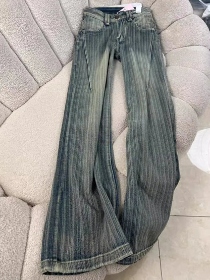 2000s American Vintage Pants Women Casual Y2k Thin Sportwear Y2k Clothing Retro Trouser Casual Chic Retro Harajuku Jeans Female