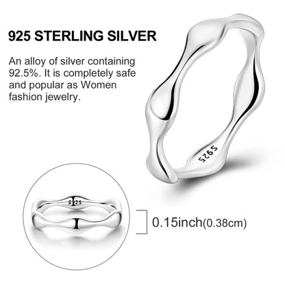 Hot Sale 925 Sterling Silver Ring Eye Plam Frefly Stars Heart Rings For Wedding Women Girls Jewelry Anniversary