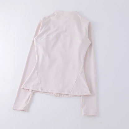 2024 Yoga Clothes Windbreaker Sportswear Woman Running Long Sleeve Sweatshirt Sports Jackets Top Women Workout Tops Activewear