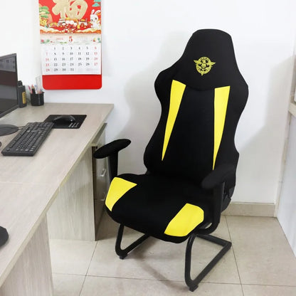 Full Set Gaming Chair Cover Stretch Breathable Computer Chair Backrest Armrest Cover Protector Universal Soft Armchair Slipcover