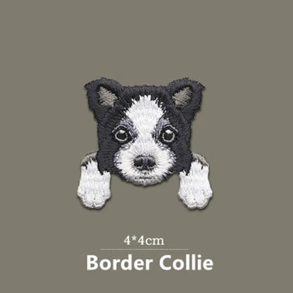 Cute Small Dog Baby's Clothes Patch Clothing Patches Applique Backpack Decoration