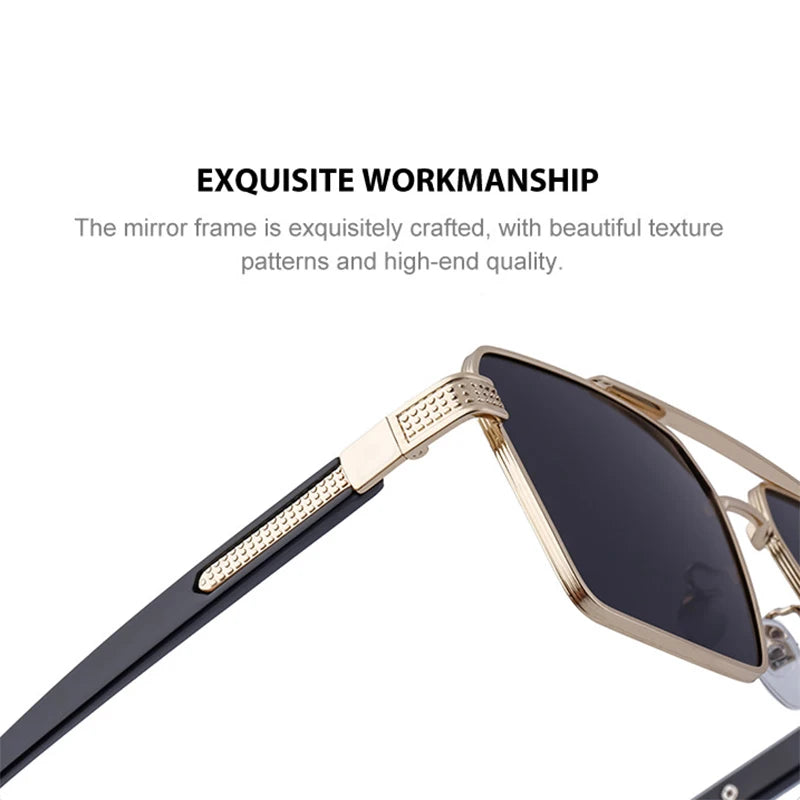2023 Square Sunglasses For Men Luxe Sunglasses Women Trendy Vintage Fashion Glasses Sun Gafas De Sol Hombre Lunette Soleil Femme