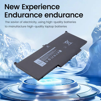 F3YGT for Dell Battery Latitude 7480 12 13 7000 7280 7290 E7280 E7290 E7380 E7390 Laptop Battery High Capacity with Tools