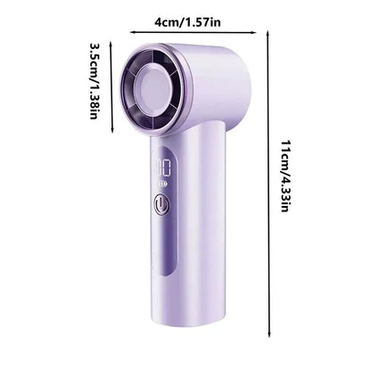 Portable Handheld Fan USB Rechargeable Cooling Fans Tool for Travel Commuting Classroom Home Outdoor Camping Handheld Fan