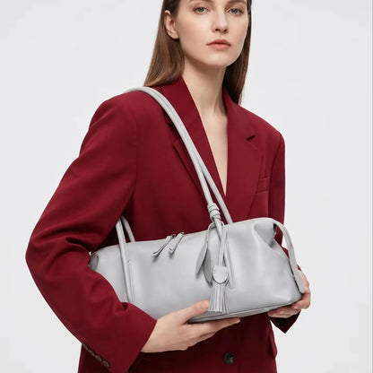 YANATATI Luxury Handbags Female Underarm Bag Shoulder Bag Women Bags New Fashion 2025 Genuine Cowhide Leather