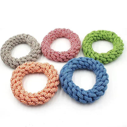 Pet Dog Rope Toys Durable Chew Bite Resistant Game Pet Toys for Medium Large Dogs Golden Retriever Pitbull Labrador Supplies