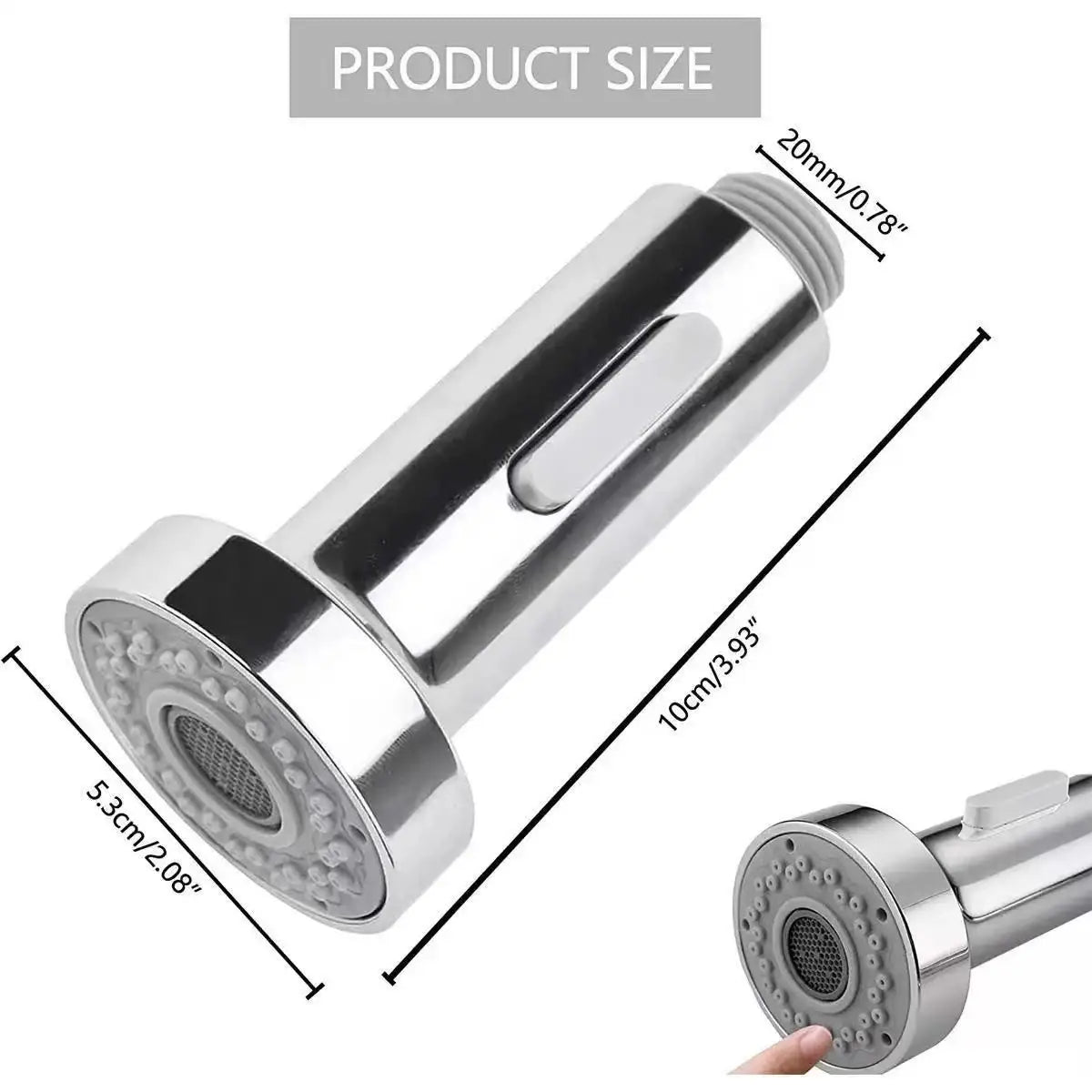 Spare Replacement Kitchen Mixer Tap Faucet Pull Out Spray Shower Head Setting