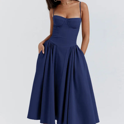 2025 Spring Summer Robe Femme Sexy Trendy Spaghetti Strap Slim Elegantes Style Suspender Party Dress Vestidos Streetwear Dresses