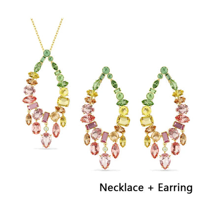 2026 High Quality Shiny Luxury Brand Fine Jewelry Sets Exquisite Fine Fashion Party Gifts for Women New Christmas Ornaments