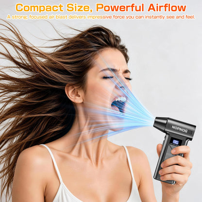 Blower Car Turbo Fan Violent Jet Fan Cleaning Blowing Tool Auto Dust Collector Portable Air Duster Hair Dryer Multipurpose PK X8