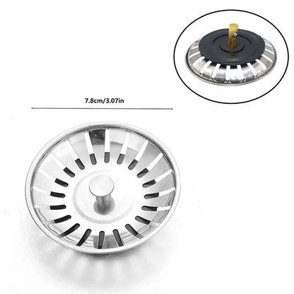 Kitchen Sink Stainless Steel Filter Sewer Mesh Strainers Disposable Sink Filter Mesh Bags Bathroom Floor Drain Hair Waste Filter
