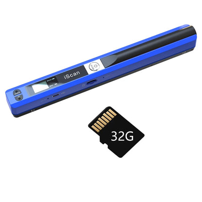 iScan Portable Handheld Scanner A4 Document Wireless Scanner for Home Business Photo Picture Receipts Scan Support JPG/PDF Keep