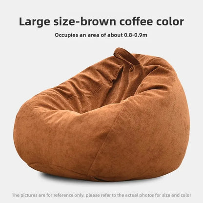 Living Room Decor Bean Bag Sofas European Lounge Home Bedroom Bean Bag Sofas Comfy Corner Puff Con Relleno Recamera Furniture