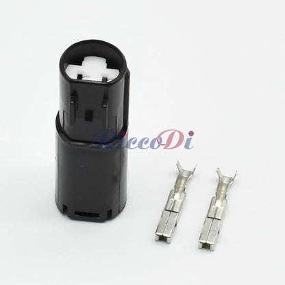 1 Set 2 Pin FCI 211PC022S0004 1.5 Automotive Fuel Injector Wire Connector DJ7026DA-1.5-21