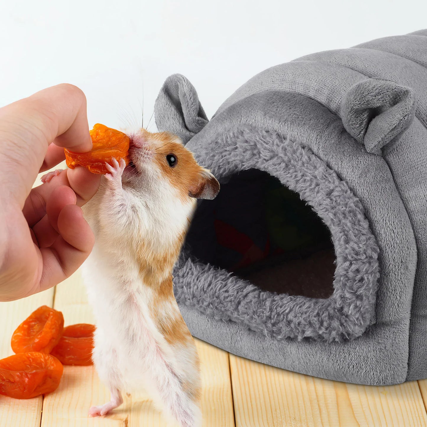 Pet Bed For Guinea Pig Chinchilla Rabbit Small Animal Cage Nest House Hideout Hut Bedding PP Cotton Material