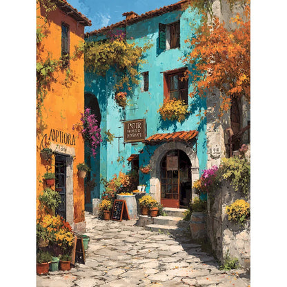 Painting by numbers Landscape Handpainted Art 40x50cm DIY Paint by numbers Adults crafts Number painting Home decor