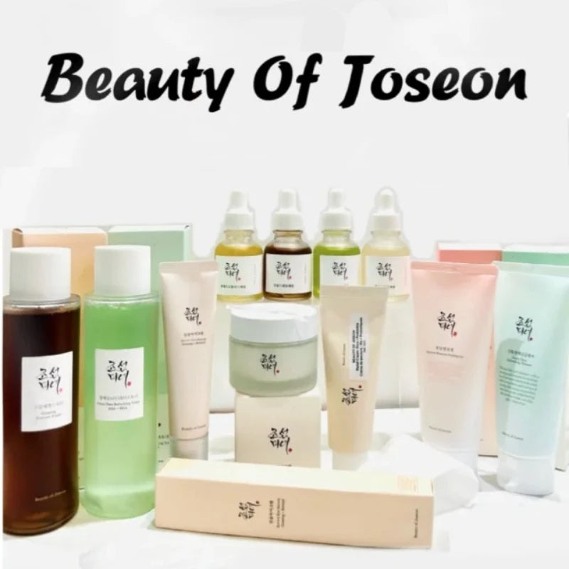 Korean Brand Refreshing Toner Moisturizing Face Cream Eye Cream Skin Essence Oil Rice Probiotic Skincare Set Sunblock Sunscreen
