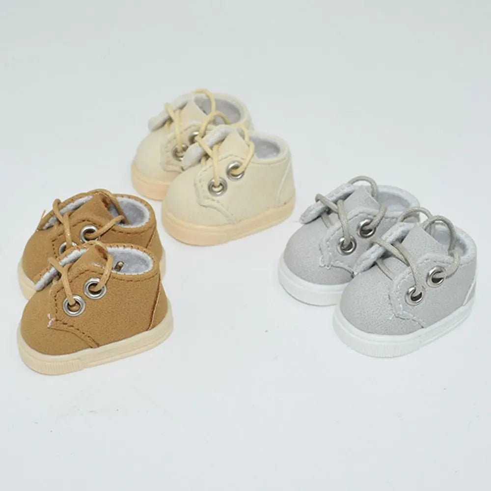 Dollhouse Accessories Doll Change Doll Shoes 15cm Cotton Doll Low Bond Leather Shoes 30cm Articulated Doll