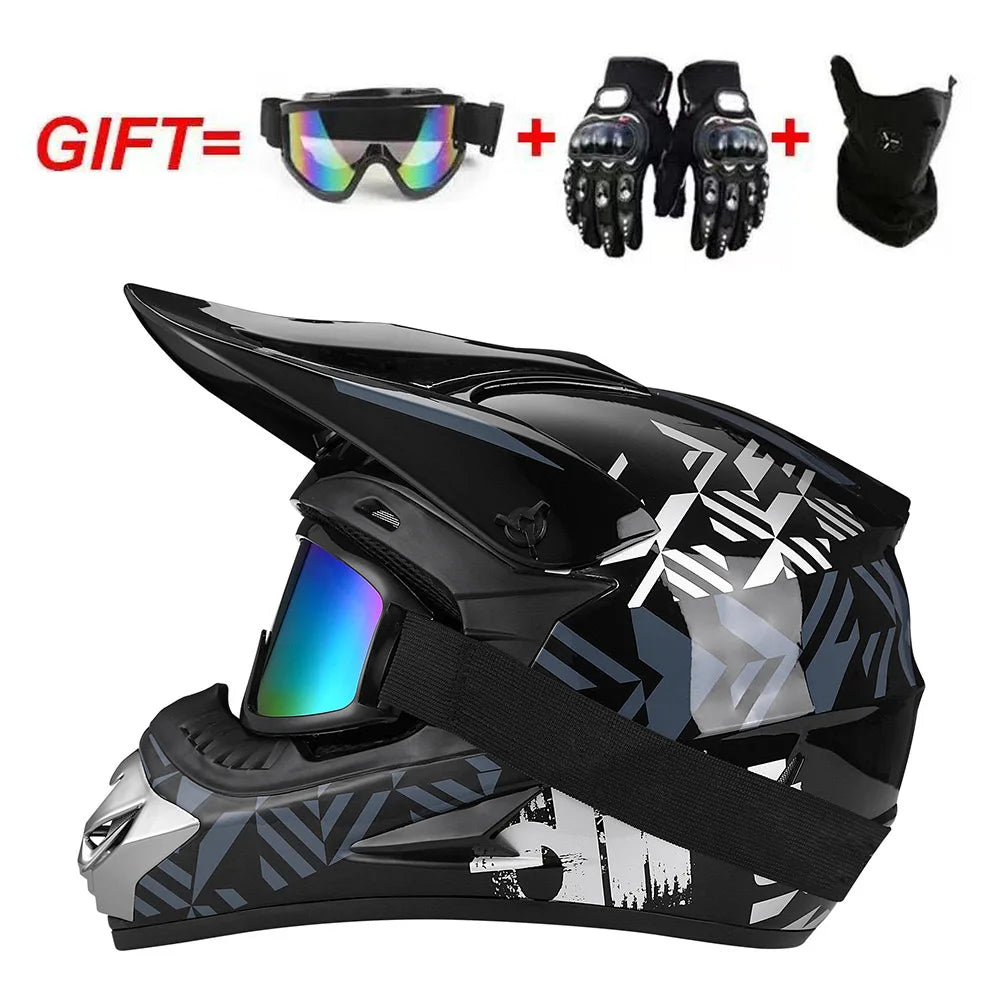 Motorcycle helmet children off-road helmet bike downhill AM DH cross helmet capacete motocross casco