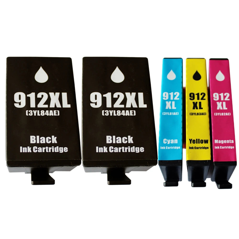 For HP 912 912XL Compatible Ink Cartridge HP912 OfficeJet 8010 8012 8013 8014 8015 8017 8018 8020 8022 8023 8024 8025 Printer