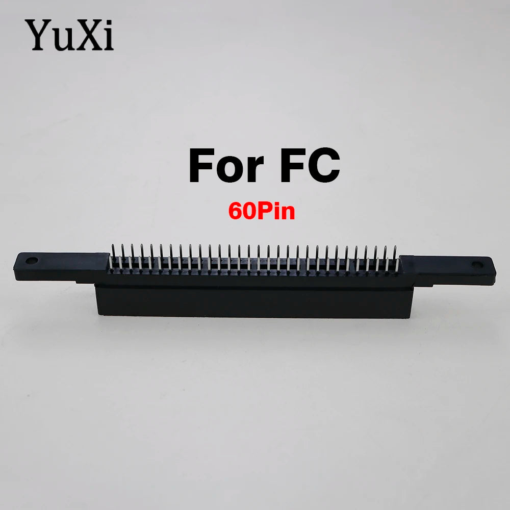1Pc Game Card Slot For SFC SNES FC Console Connector 64Pin 60Pin 62Pin 50Pin Game Cartridge Slot 2.5mm Interval For N64
