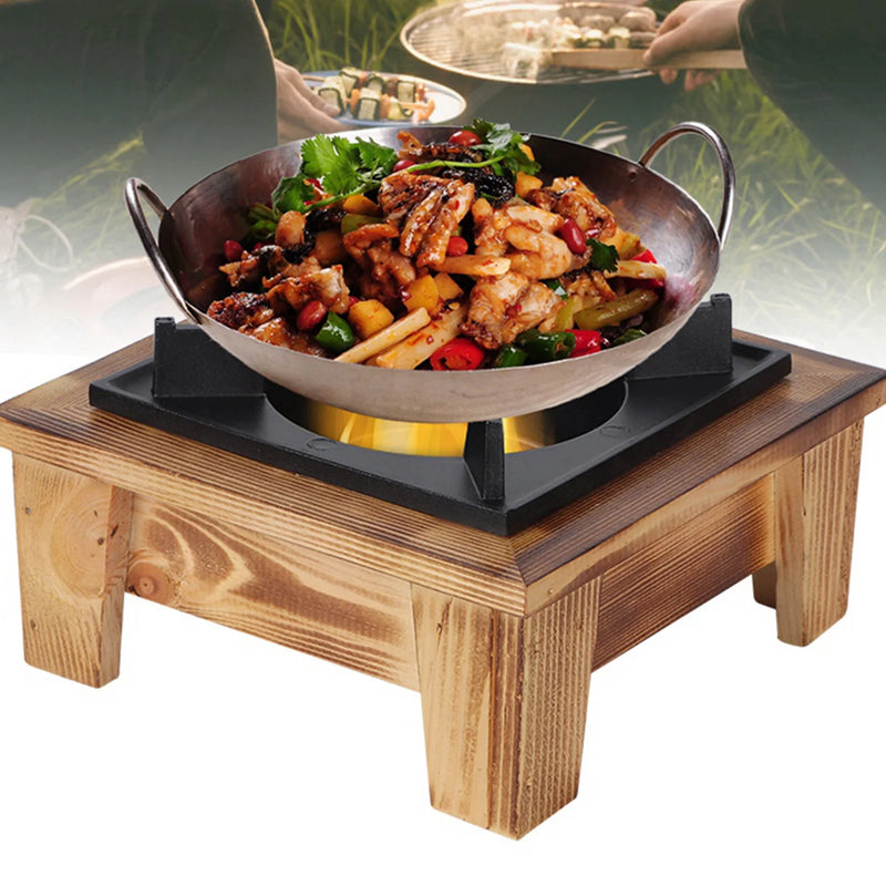 Barbecue Oven Furnace Portable Oven Portable Barbecue Alcohol Oven Stove Furnace Kitchenware Cooking Utensil for Outdoor Picnic
