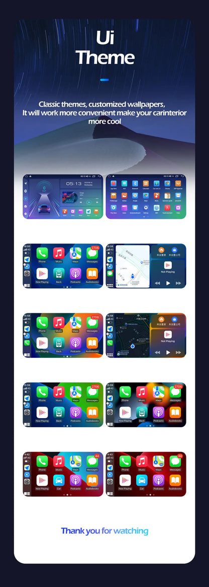 Player GPS Navigation Carplay Auto Android 16 For Hyundai Tucson 2004 -2009 Car Radio Multimedia Stereo Video