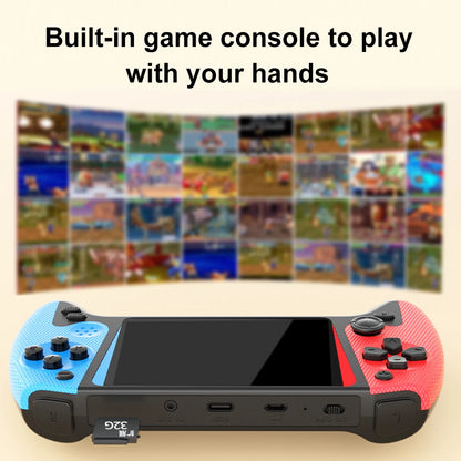 Portable Game Console 3.5inch LCD Screen Built-in 500 Games Nostalgic Game Console 1200mAh Video Game Console for Single Player