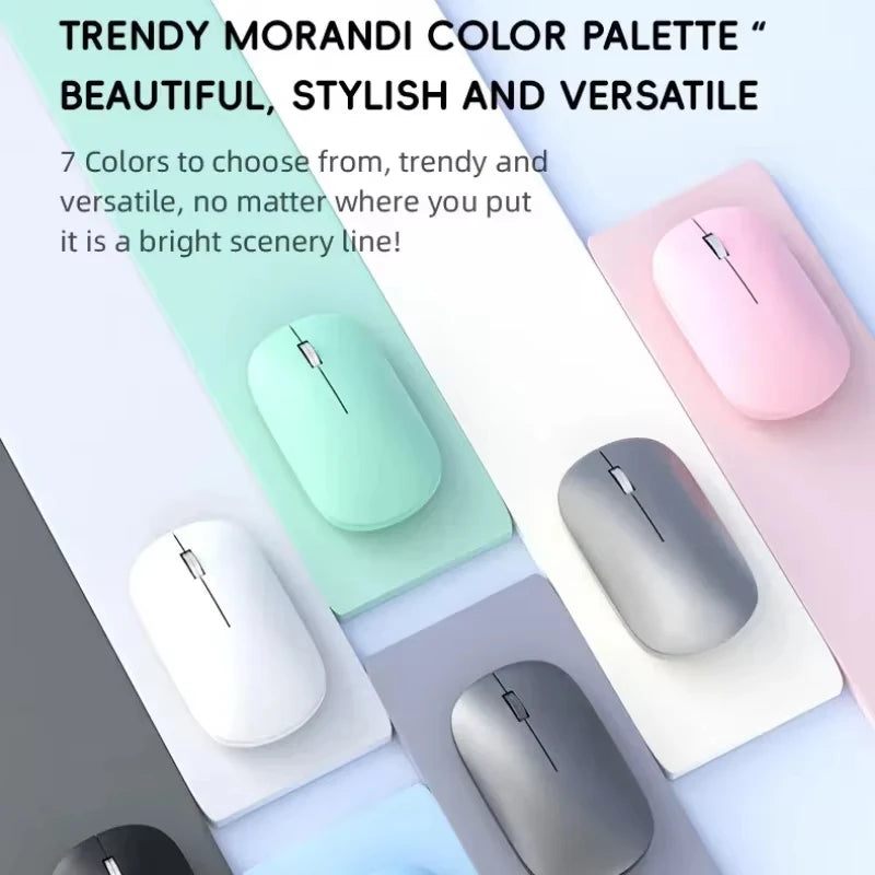 Lenovo Wireless Bluetooth Mouse 2.4G Dual Mode Type-C Charging Silent Ergonomic Portable Laptop Office Gaming Universal Mouse