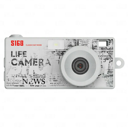 Thumb Keychain Camera 1.47inch Mini Action Camera Retro 2K HD Digital Camera CCD Thumb Camera with Flash Light Loop Recording