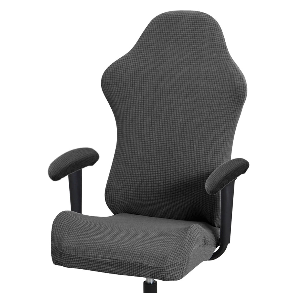 Thick Jacquard Office Computer Game Chair Slipcovers Stretchy  Reclining Racing Gaming Chair Cover Protector With Armrest Cover