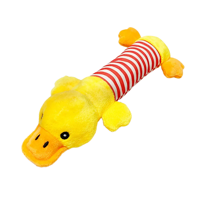 Dog Squeaker Toys for Boredom, Teeth Grinding Teeth Cleaning Stuffed Plush Toys for Small Medium Breed Dog Pet Supplies