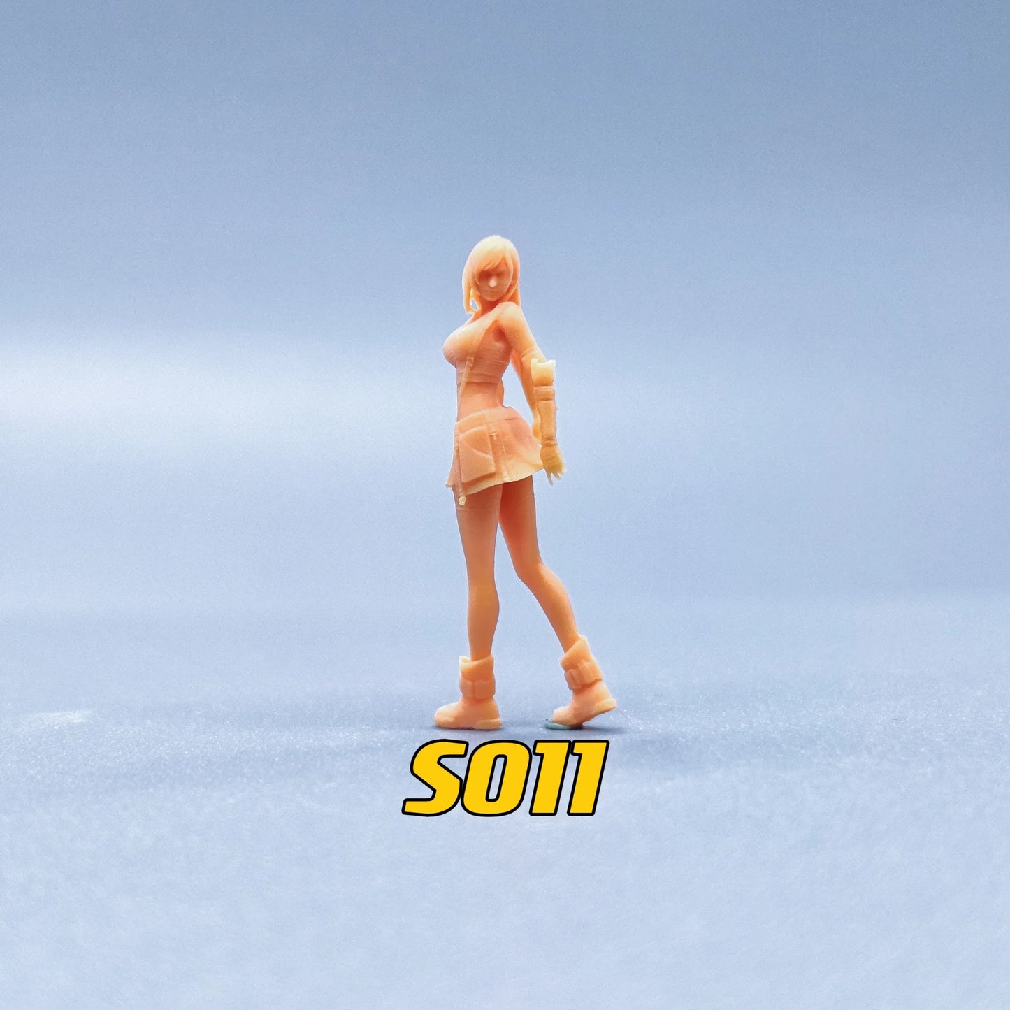 1/64 1/50 1/43  Figurines Scale Model Resin Tifa Uncolored Miniatures Diorama Hand-painted V511 V512