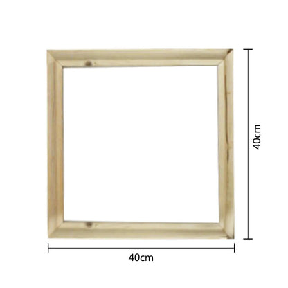 DIY Picture Canvas Oil Painting Frame Nature DIY Wood Frame Art Poster Painting By Numbers Photo Frame Craft Home Wall Art Decor