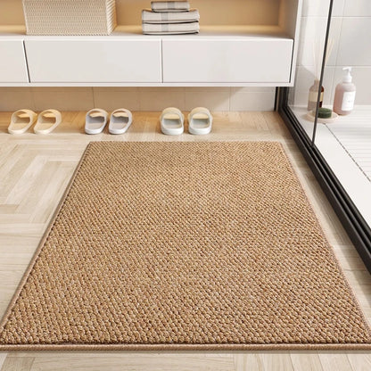 Outdoor Rugs Faux Jute Doormat Effortless Style Durability Every Entrance Floor Carpet Multi-Size 50x80cm/60x90cm/80x120cm