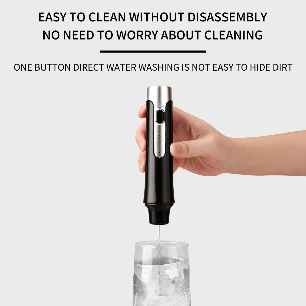Milk Frother Handheld Foamer Coffee Maker Egg Beater Cappuccino Stirrer Mini Portable Blender Kitchen Whisk Tool